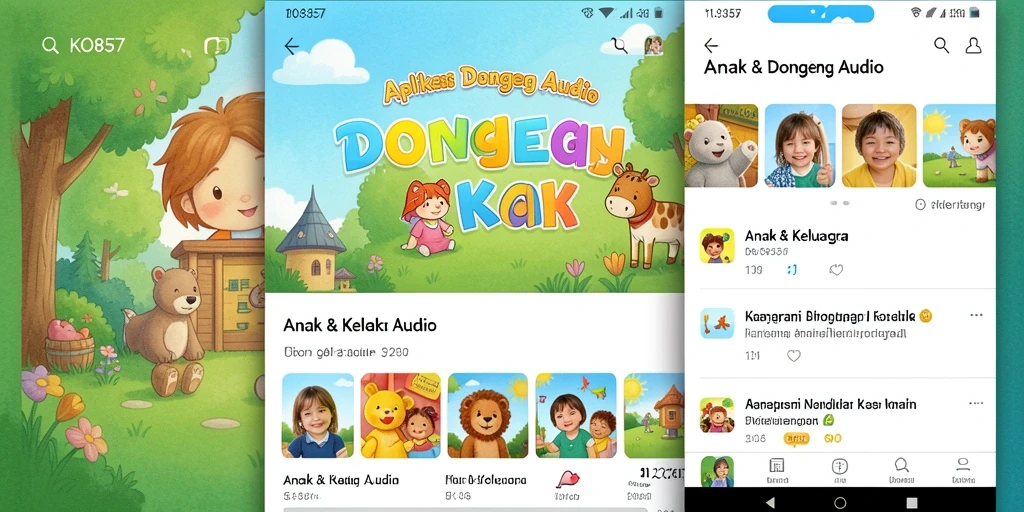 Antarmuka KO857 yang menarik dan mudah digunakan untuk semua usia.