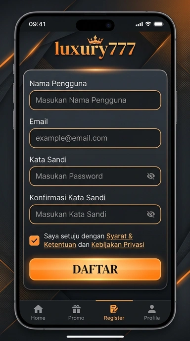 Daftar Akun Baru luxury777 untuk Pengguna Android